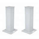 Eurolite 150cm Stage Stands with Cover and Bag, White