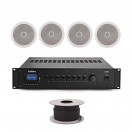 SubZero 40W 100V 5" Plafond Luidsprekersysteem