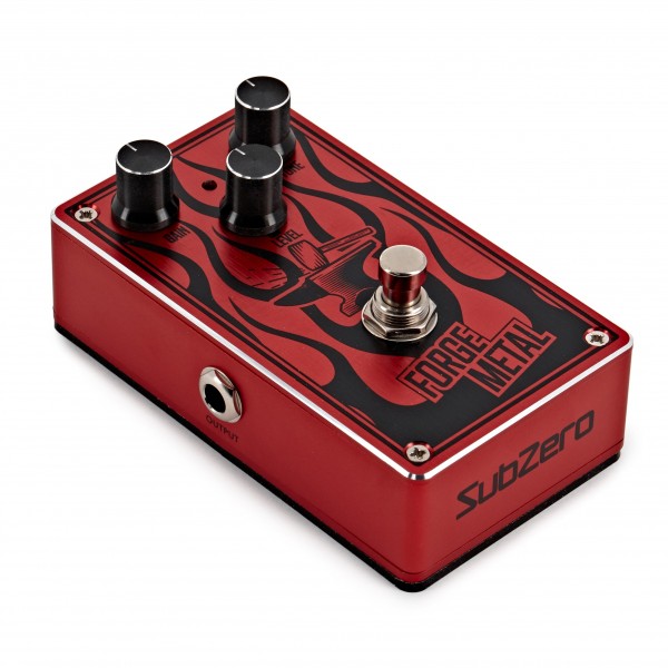 SubZero Forge Metal Distortion Pedal at Gear4music