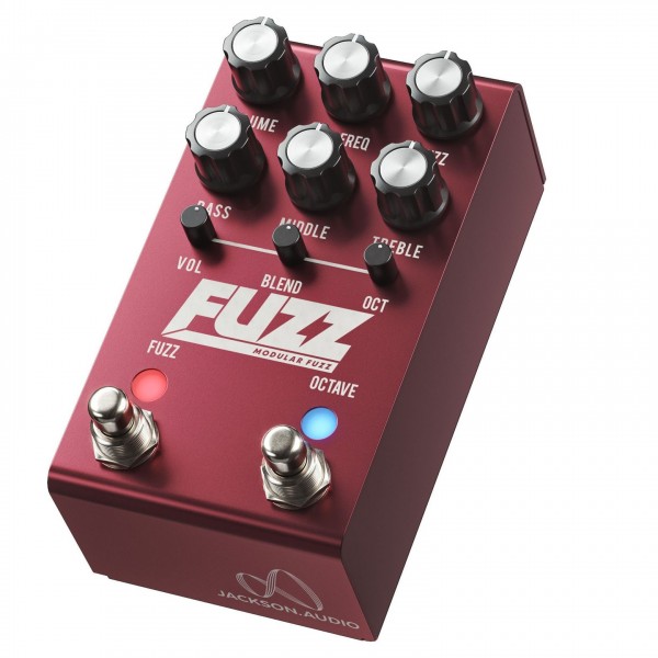 Jackson Audio FUZZ Modular Analog Fuzz Pedal w/ Octave- Angled