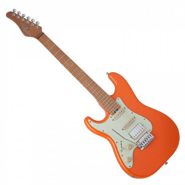 Schecter Nick Johnston Traditional HSS Left Handed, Atomic Orange - Main