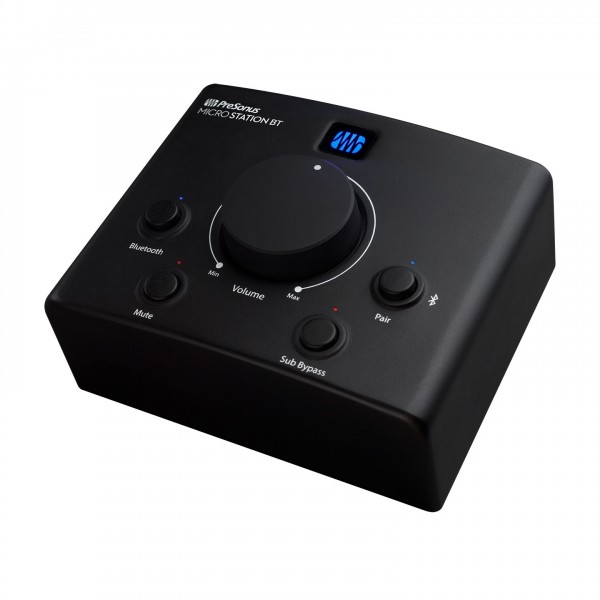 MicroStation Studio Monitor Controller - Angled 2