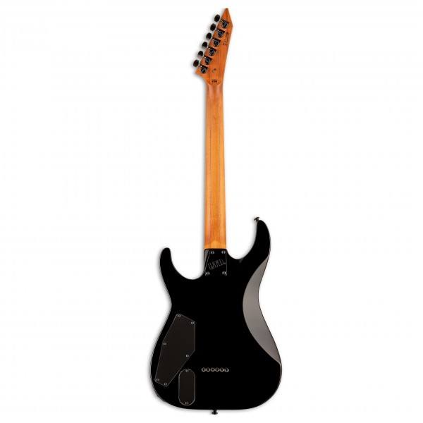 ESP LTD JM-II Josh Middleton, Black Shadow Burst back