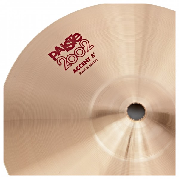 パーカッション・打楽器 Paiste 2002 Accent Cymbal  4\" 6\" PAISTE 2002 Percussive Accent Cymbal 4” シンバル 1ペア