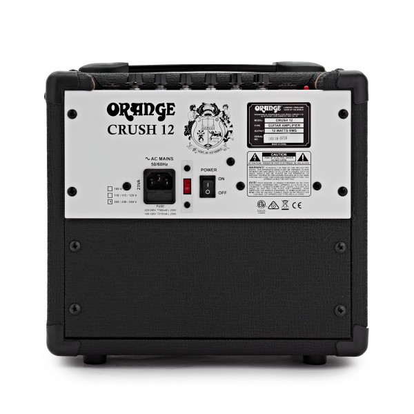 Orange Crush 12 Combo, Black