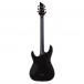 Schecter C-1 Blackjack, Black back