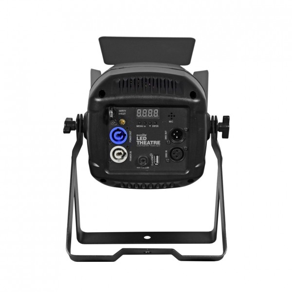 Eurolite 100W COB LED Theatre Spot Light, RGB+WW - Rear