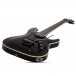 Schecter C-1 FR-S Blackjack, Black angle