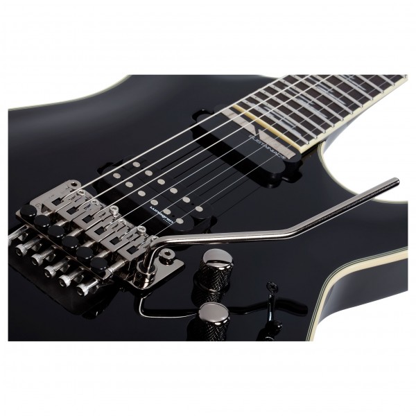 Schecter C-1 FR-S Blackjack, Black bridge