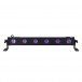 Eurolite BAR-6 LED UV Light Bar - Front