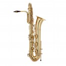 Rosedale Professional Bass Saxophone by Gear4music, Gold