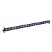  Eurolite Bar-18 UV LED Light Bar - Front Angled Right