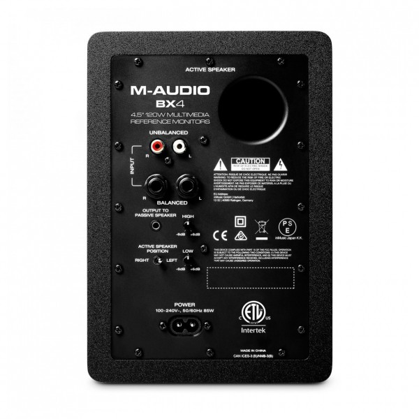 BX4 Studio Monitor - Rear