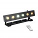 Eurolite PIX-6 RGBAWUV LED Light Bar - Front Angled Right