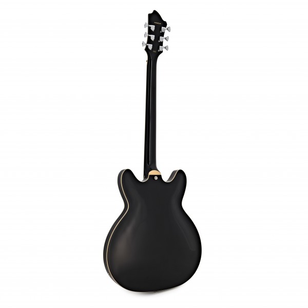 Hagstrom Viking Deluxe Baritone, Black Gloss