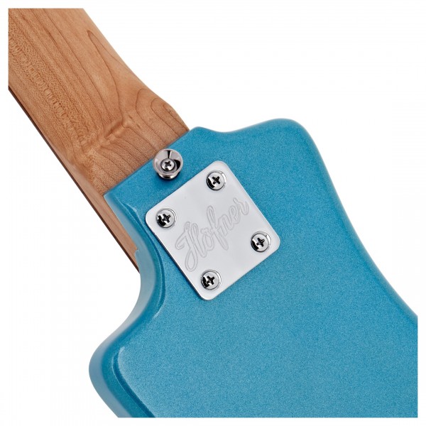 Hofner HCT Shorty Electric Guitar, Blue
