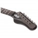 Schecter Paul Wiley Noir Black headstock