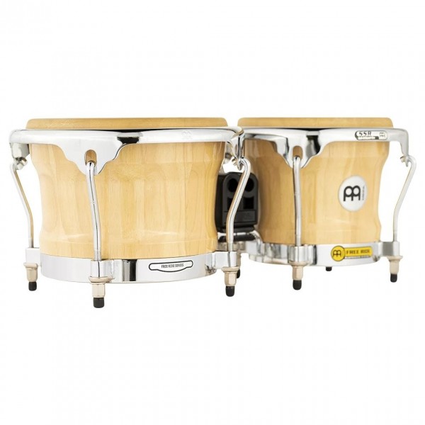 Meinl Free Ride Series 7" & 8 1/2" Wood Bongos, Natural