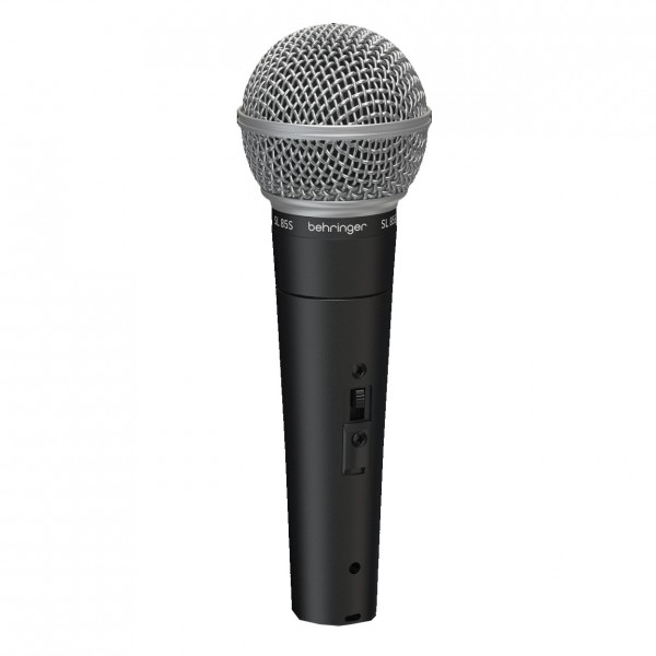 Behringer SL 85S Dynamic Cardioid Microphone with Switch - Side View 
