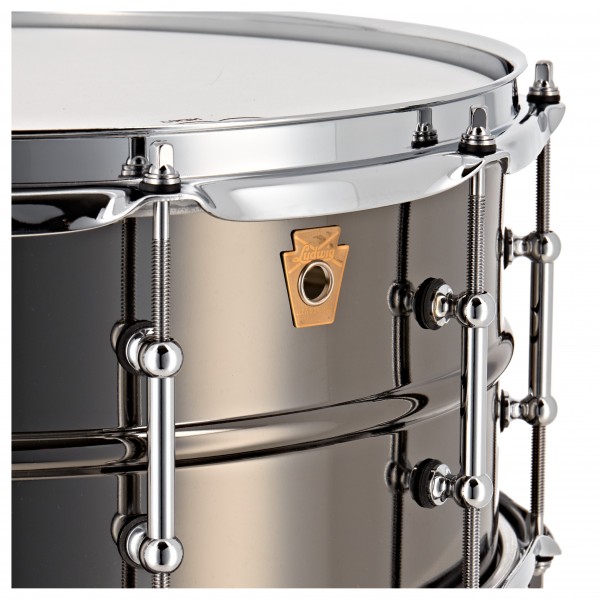 Ludwig 14" x 6.5" Black Beauty Snare Drum, Tube Lugs