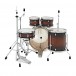 Pearl Decade Maple 22'' Am Fusion Shell Pack, Satin Brown Burst - Back