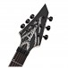 Jackson Pro Dinky Modern Ash FR6, Black & White