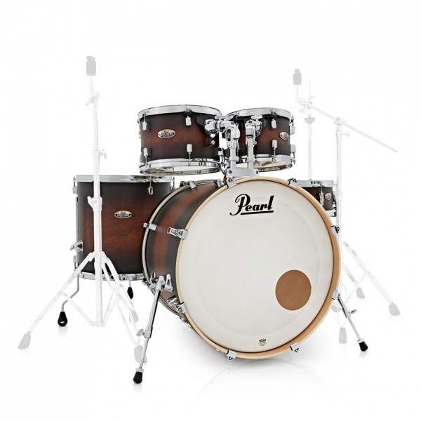 Pearl Decade Maple 22'' Am Fusion Shell Pack, Satin Brown Burst