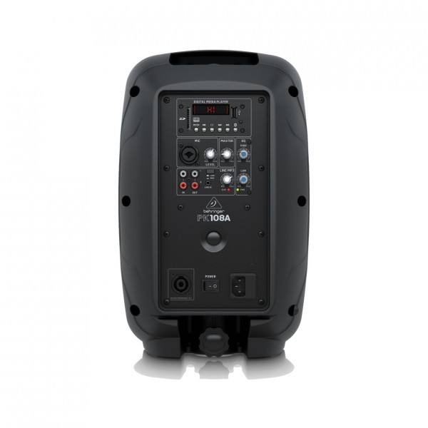 Behringer PK108A 8" Active PA Speaker - Rear