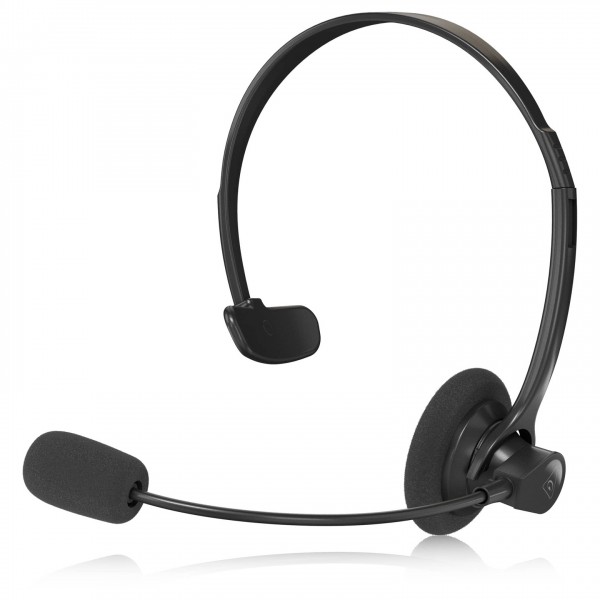Behringer HS10 Mono USB Headset with Microphone - Angled