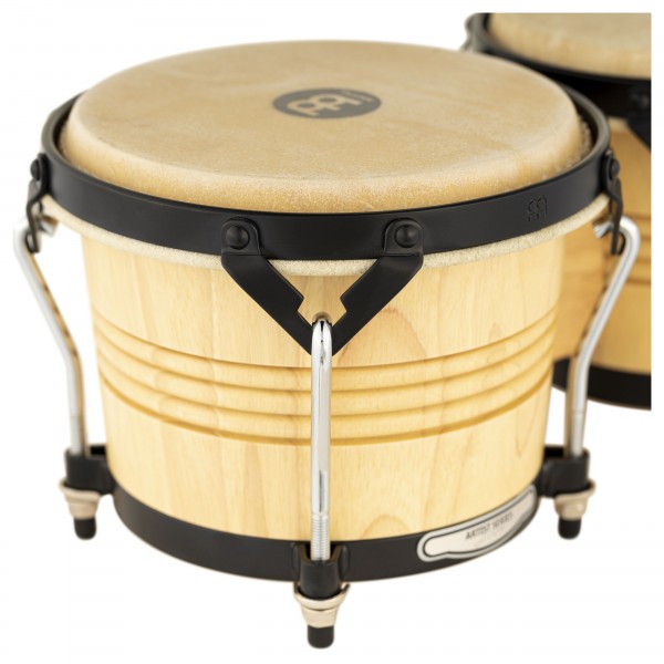 Meinl Percussion Artist Wood Bongos Luis Conte Close