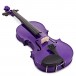 Rainbow Fantasia Purple Violin Outfit, Full Size, Chin Rest