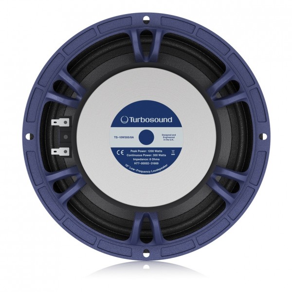 Turbosound TS-10W300/8A 10" Low Frequency Driver - Rear
