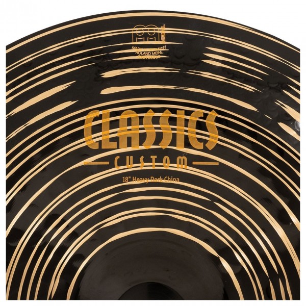 Meinl Classics Custom Dark 18" Heavy China - Logo