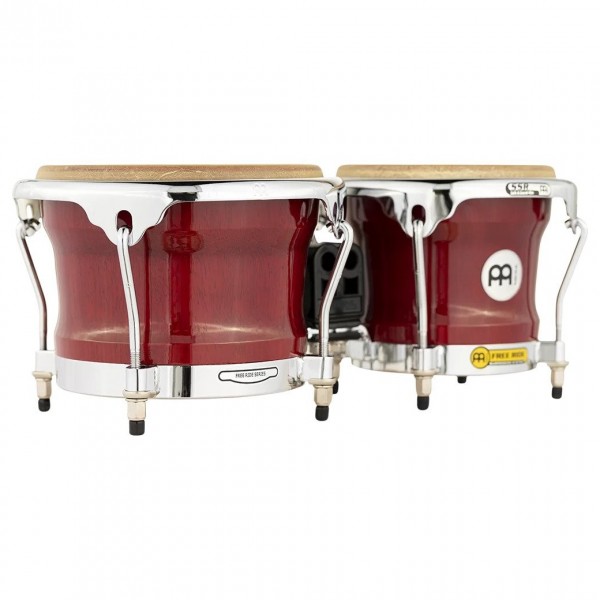 Meinl Free Ride Series Wood Bongo - Cherry Red