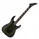 Jackson JS Series Dinky Arch Top JS32Q DKA, Transparent Green Burst