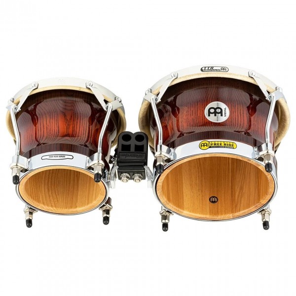 Meinl Percussion Free Ride Series Woodcraft Bongos Antique Mahogany