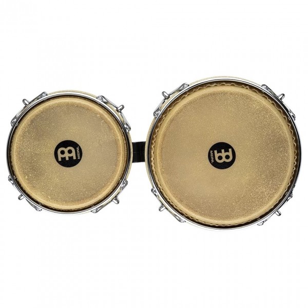 Meinl WB500ZFA-M Free Ride Series Woodcraft Bongo, Zebra Finished Ash
