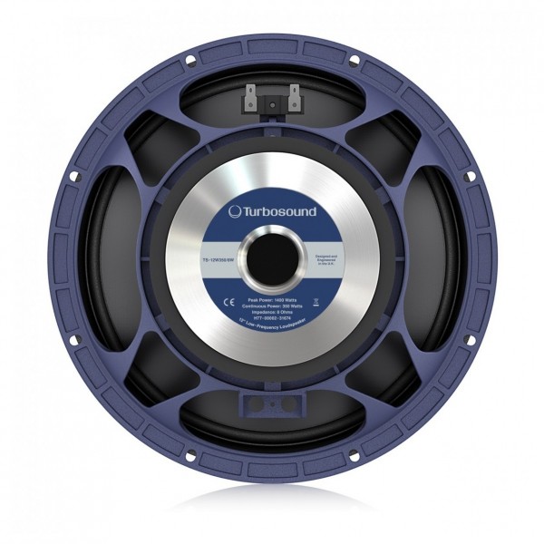 Turbosound TS-12W350/8W 12" Low Frequency Driver - Rear