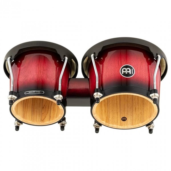 Meinl Percussion Headliner Wood Bongos Wine Red Burst