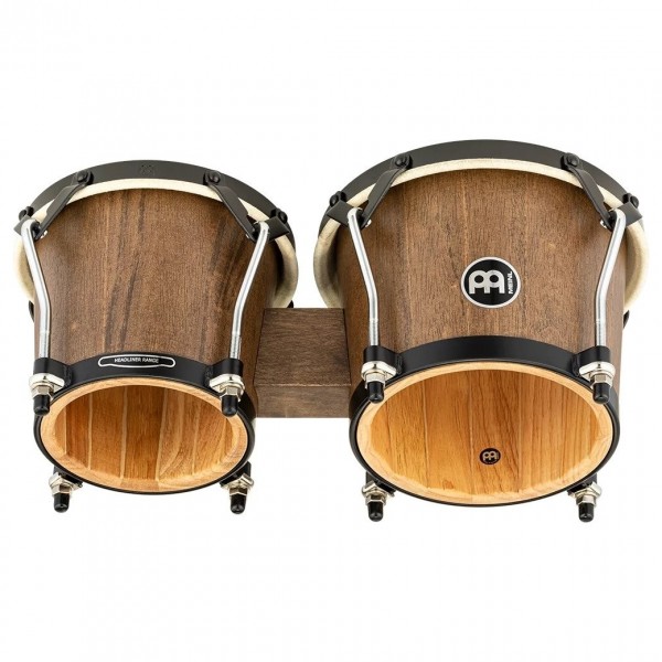 Meinl HTB100WB-M Headliner Designer Wood Bongo, Walnut Brown