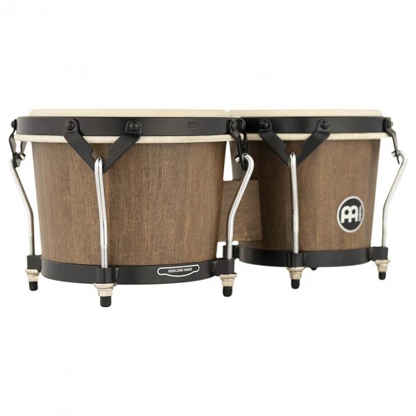 Meinl HTB100WB-M Headliner Designer Wood Bongo, Walnut Brown