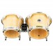 Meinl Free Ride Collection Series Wood Bongo - Natural Finish