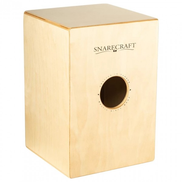 Meinl Snarecraft Cajon, 18 inch, Almond Birch Frontplate