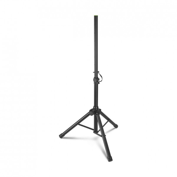 Gravity SP5111B Short Loudspeaker 35 mm Stand, Aluminium, Black - Front Tall Pole Height
