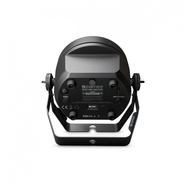 Cameo ROOT PAR 5 x 4 W RGBW Battery Powered LED PAR - Rear Tilted