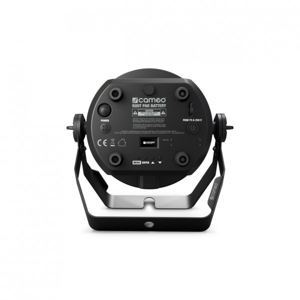 Cameo ROOT PAR 5 x 4 W RGBW Battery Powered LED PAR - Rear