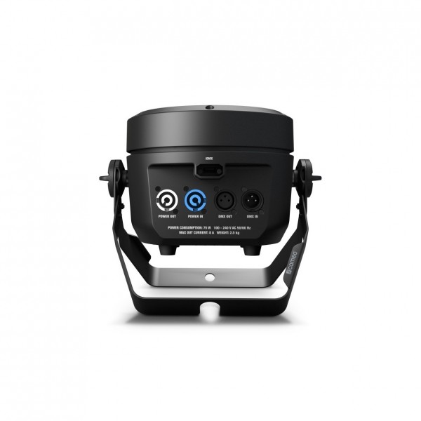 Cameo ROOT PAR 5 x 4 W RGBW Battery Powered LED PAR - Connection Port