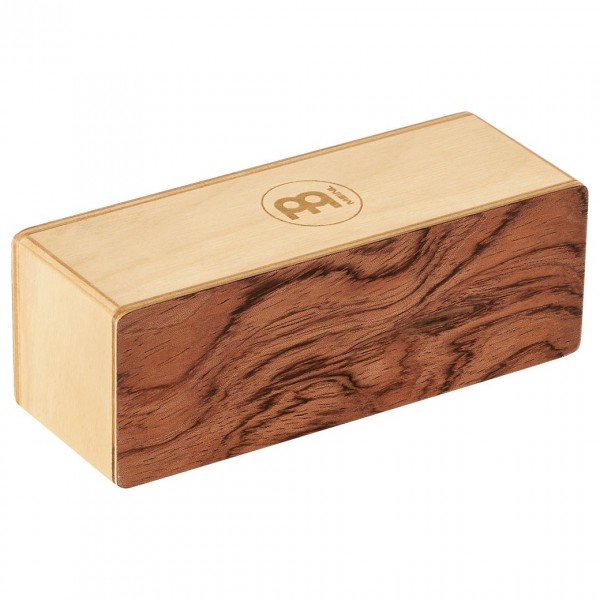 Meinl Dual Chamber Shaker, Burl Wood Finish Side