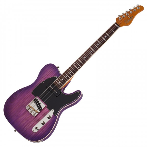 Schecter PT Special, Purple Burst Pearl - Front View