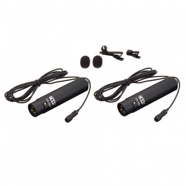 MXL FR-355K Interview Kit including 1 13mm Omni,1 13mm Cardioid